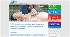 Desktop Screenshot of ehbo-midden.nl